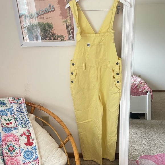 Lucy & Yak Easton Organic Twill Dungarees Overalls - Picture 2 of 7